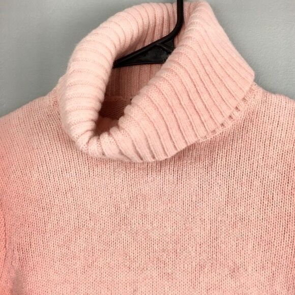 J. CREW Wool Blend Cowl Neck Sweater. - Picture 3 of 6